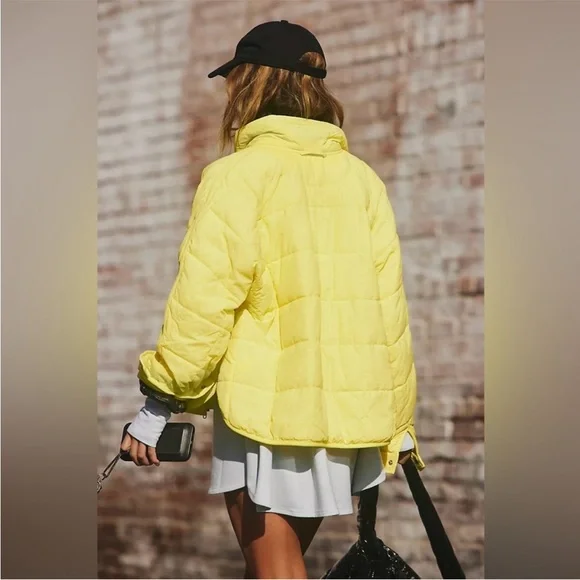 FP Movement Pippa Packable Puffer Jacket Free People Blinding Lights Medium New - Picture 4 of 10